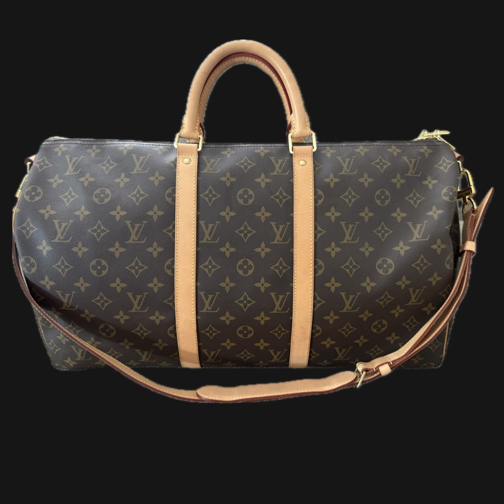Louis Vuitton Keepall Bandoulière 50 Travel Bag